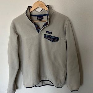 Patagonia quarter button fleece pullover